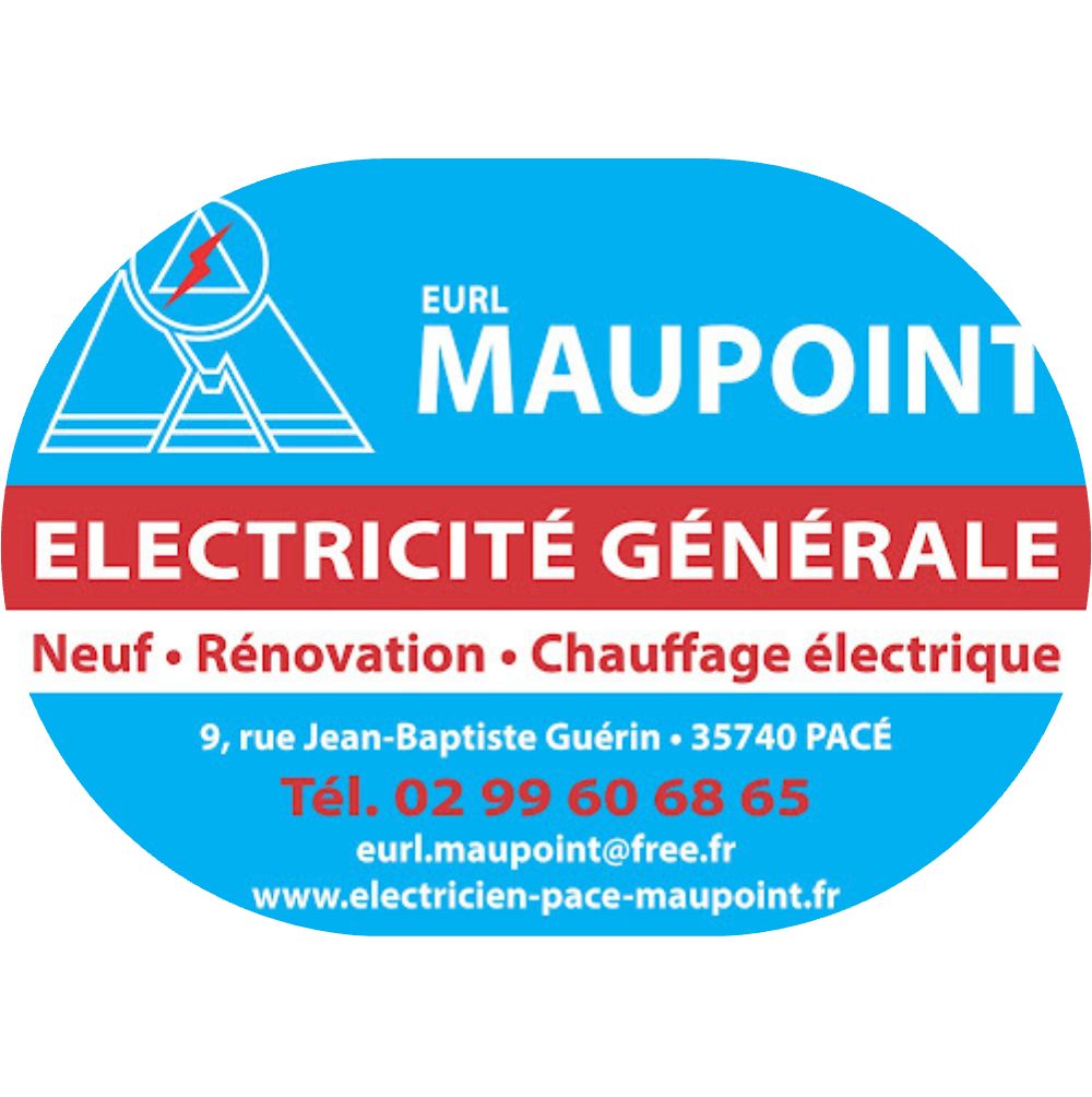 Logo EURL Maupoint, électricien à Pacé