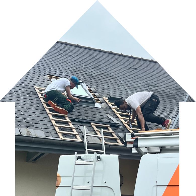 Intervention sur toiture par Galais Isolation