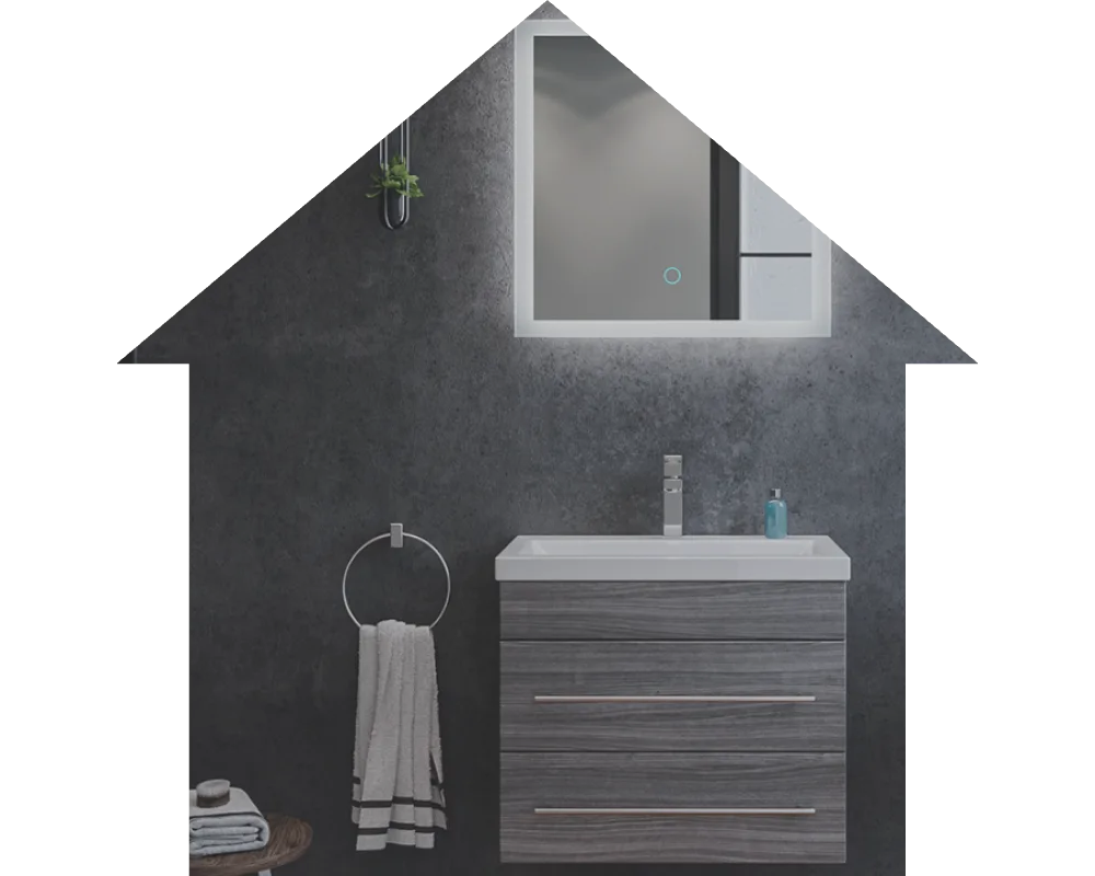Salle de bain rénovée par Josselin Pirault Plomberie, membre du CAB